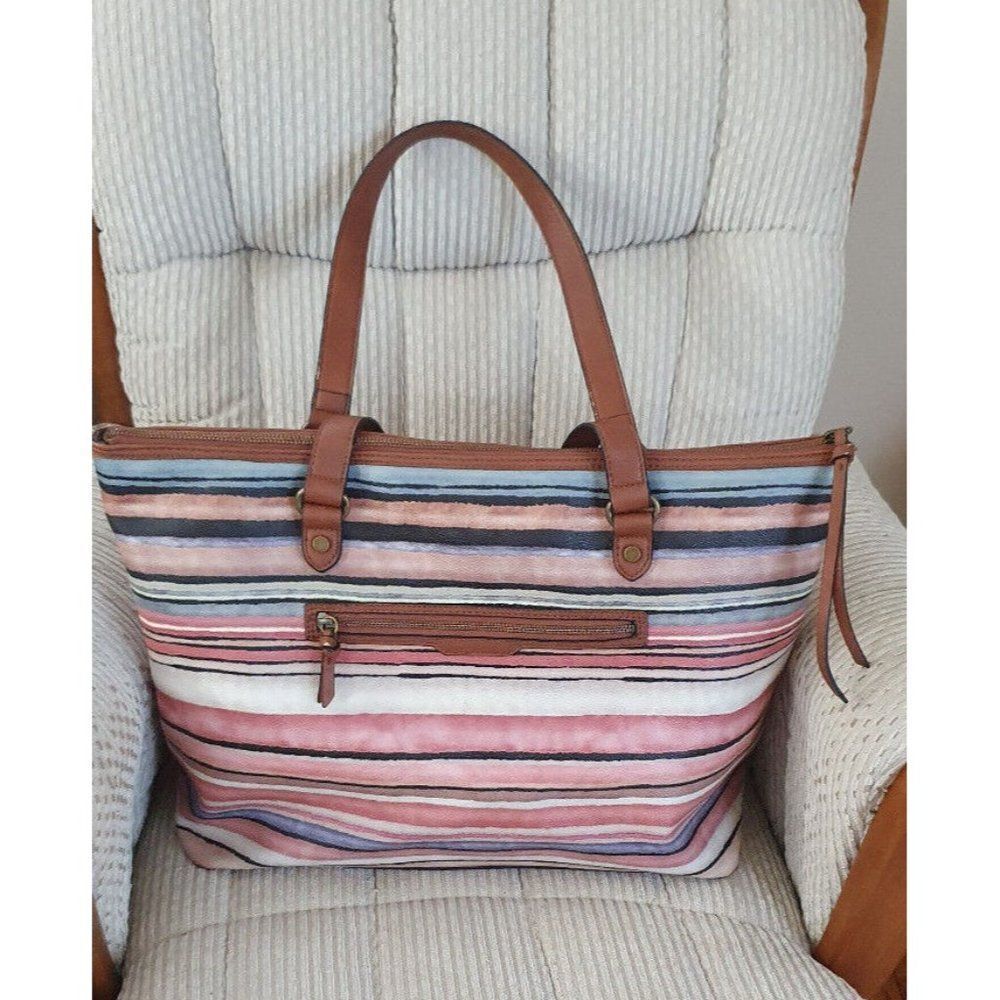 Elliot Lucca Large Multi Color Tote - Picture 4 of 12